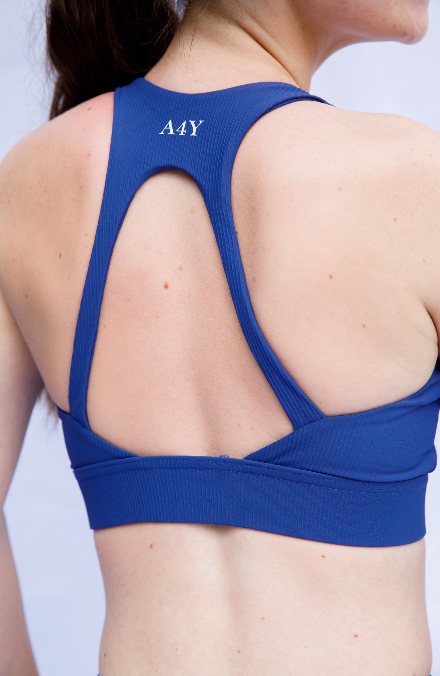 Royal Blue Seamless Gym Set – Sculpting Comfort & Style