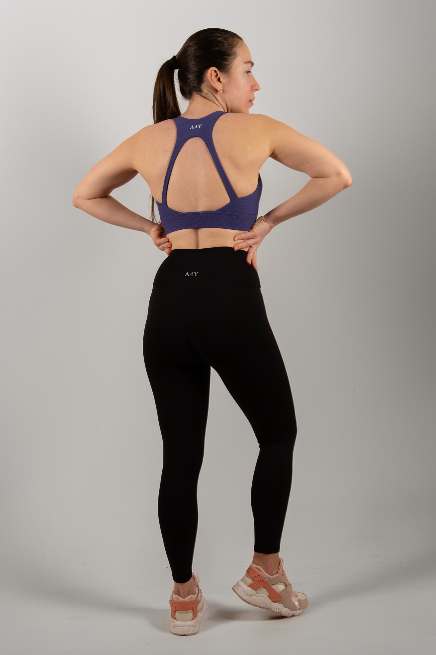 Black High-Waist Seamless Leggings