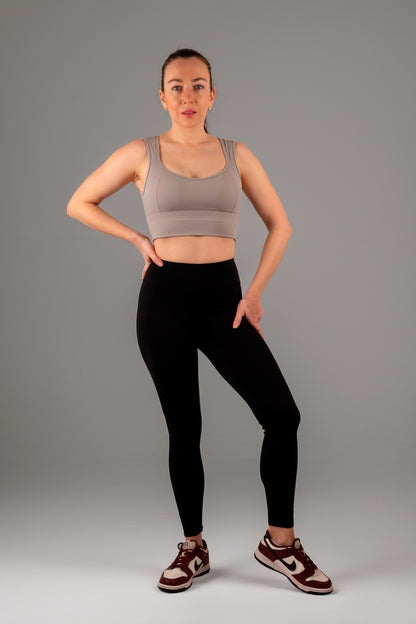 Black Seamless Sculpting Leggings
