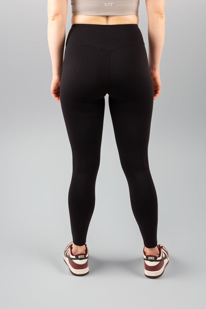 Black Seamless Sculpting Leggings