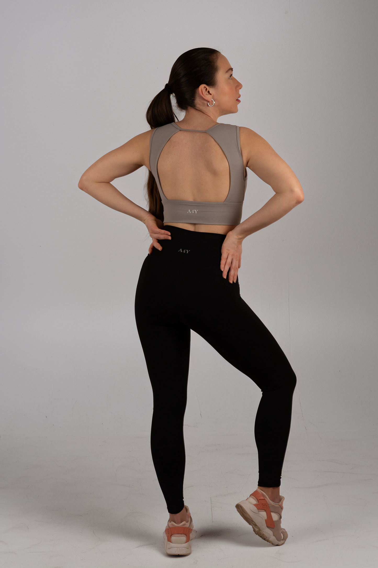 Black High-Waist Seamless Leggings