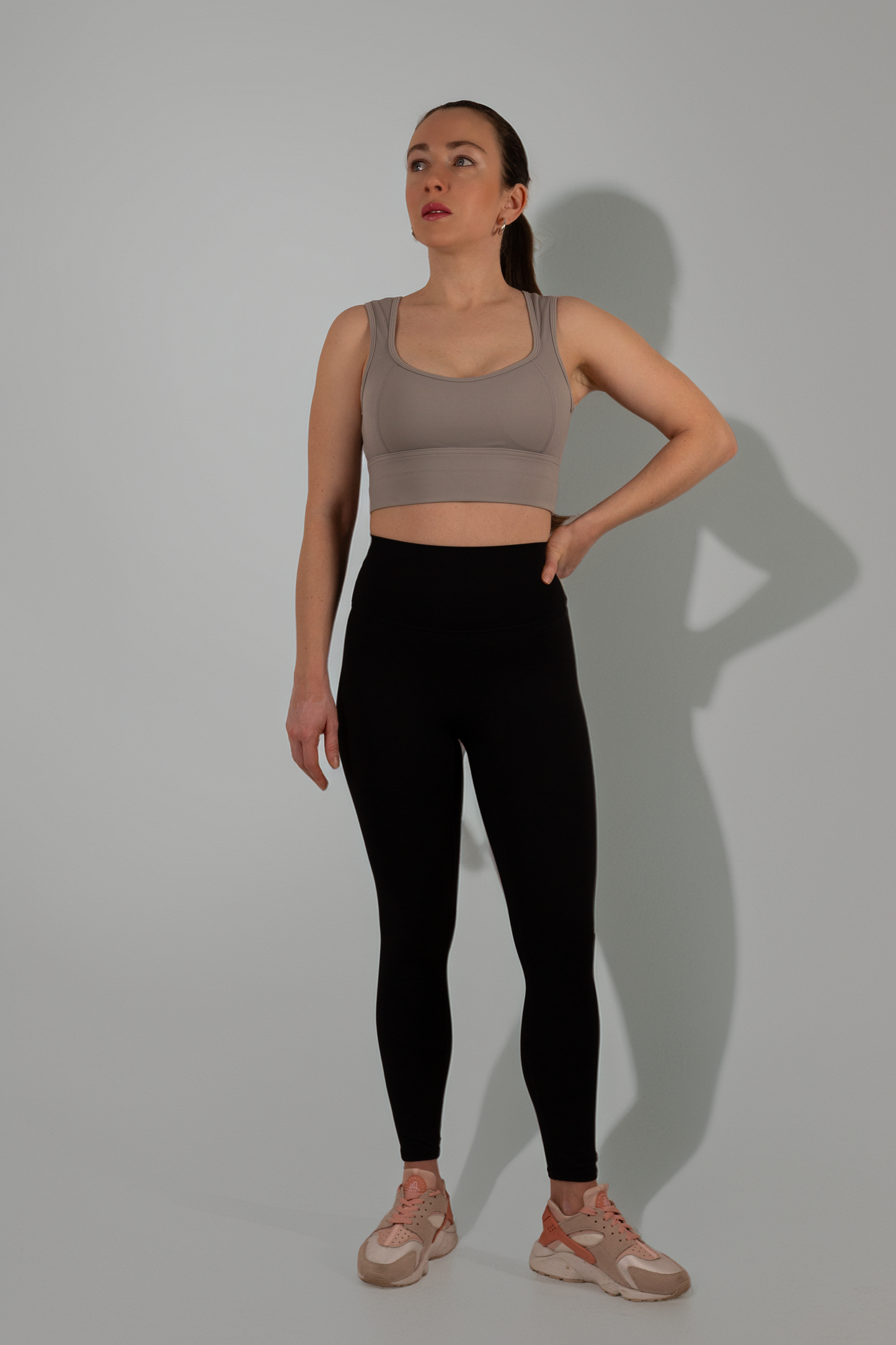 Black High-Waist Seamless Leggings