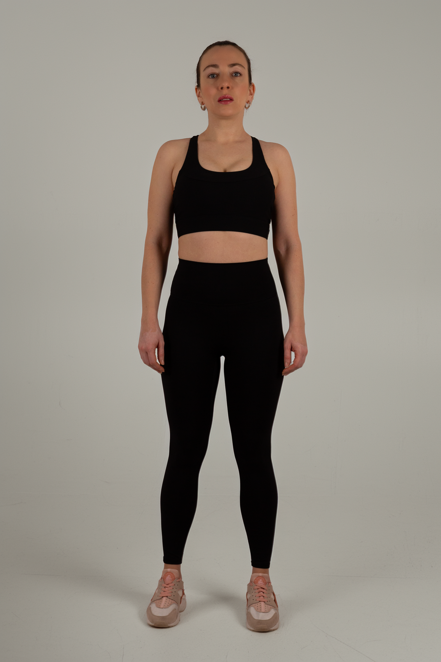 Black High-Waist Seamless Leggings